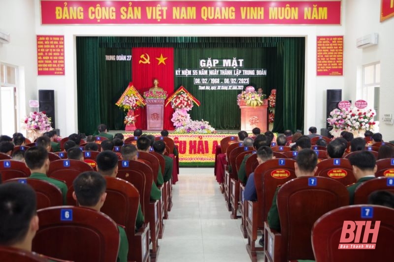 Kỷ niệm 55 năm ngày thành lập Trung đoàn 27