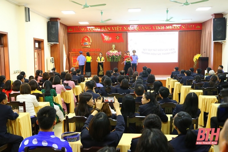 Hội thi “Nét đẹp nữ Kiểm sát viên ngành Kiểm sát Thanh Hóa”