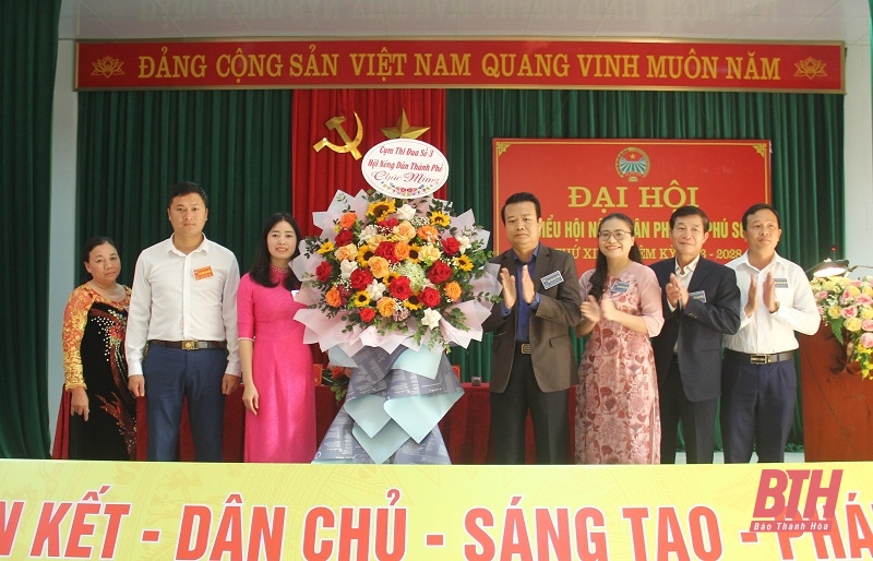 Đại hội đại biểu Hội Nông dân phường Phú Sơn lần thứ XIII