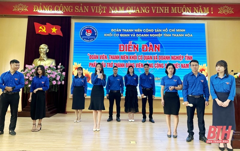 Tuổi trẻ Khối Cơ quan và Doanh nghiệp tỉnh phấn đấu trở thành đảng viên