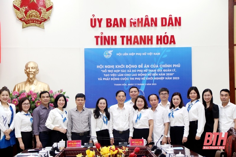 Khởi động Đề án 01 và phát động Cuộc thi Phụ nữ khởi nghiệp năm 2023 toàn quốc