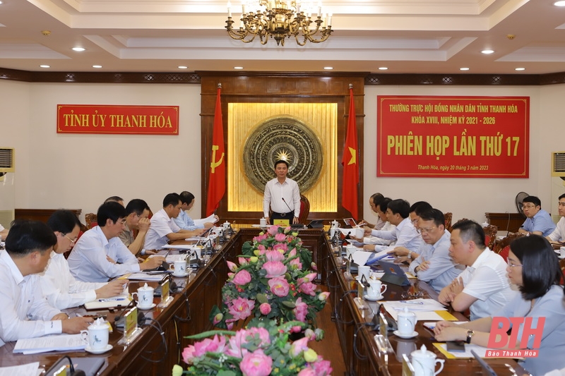 Thống nhất chương trình Kỳ họp thứ 12, HĐND tỉnh khóa XVIII