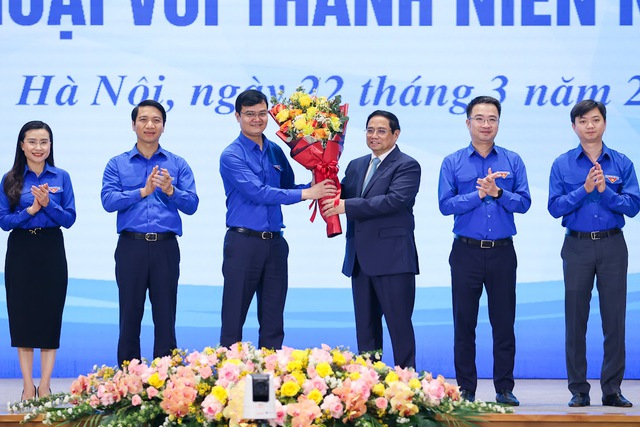 Thủ tướng Chính phủ Phạm Minh Chính đối thoại với thanh niên