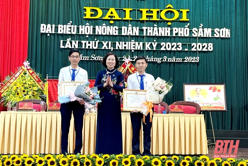 Đại Hội đại biểu Hội Nông dân TP Sầm Sơn, nhiệm kỳ 2023-2028