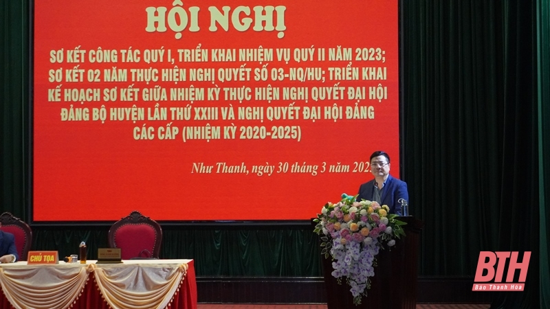 Huyện Như Thanh quyết tâm thực hiện thắng lợi các nhiệm vụ năm 2023