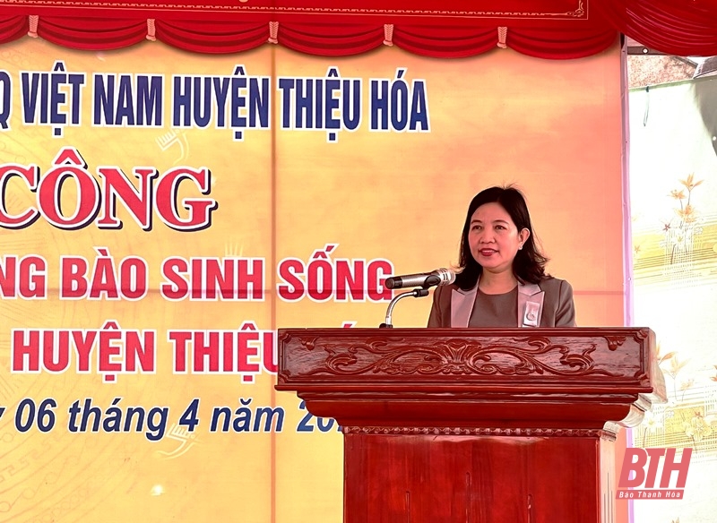 Thiệu Hóa khởi công xây dựng nhà ở cho đồng bào sinh sống trên sông