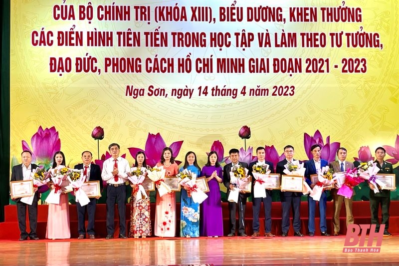 Huyện Nga Sơn sơ kết 3 năm thực hiện Kết luận số 01-KL/TW của Bộ Chính trị (khóa XIII) 