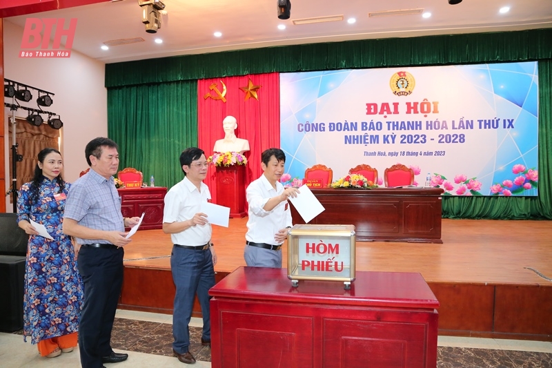 Đại hội Công đoàn Báo Thanh Hóa lần thứ IX, nhiệm kỳ 2023- 2028