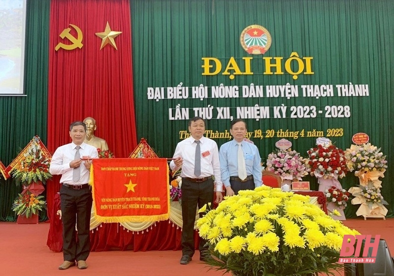 Đại hội đại biểu Hội Nông dân huyện Thạch Thành nhiệm kỳ 2023-2028