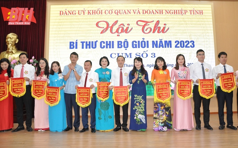 Hội thi Bí thư chi bộ giỏi năm 2023 (cụm số 3)