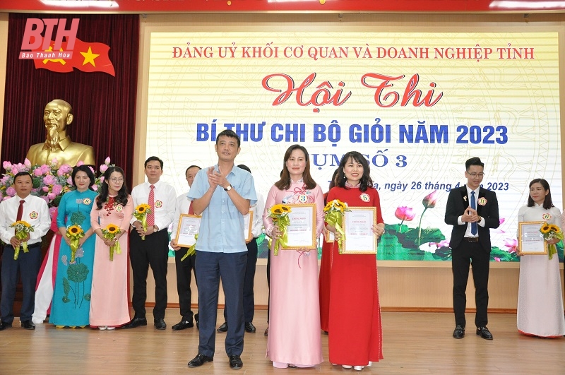 Hội thi Bí thư chi bộ giỏi năm 2023 (cụm số 3)