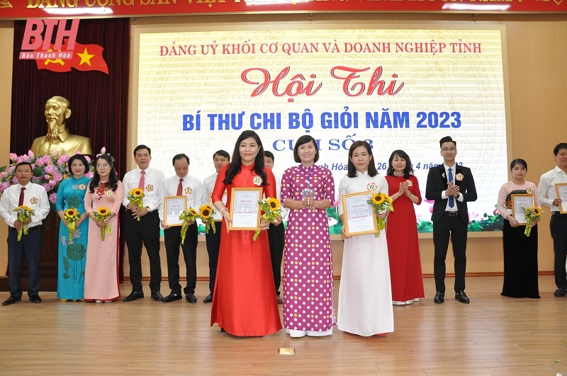 Hội thi Bí thư chi bộ giỏi năm 2023 (cụm số 3) 