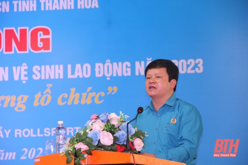 Công đoàn Khu Kinh tế Nghi Sơn và các khu công nghiệp phát động hưởng ứng “Tháng Công nhân” năm 2023