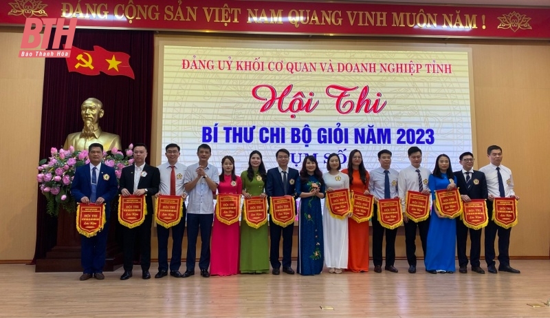 Hội thi Bí thư chi bộ giỏi năm 2023 cụm số 5