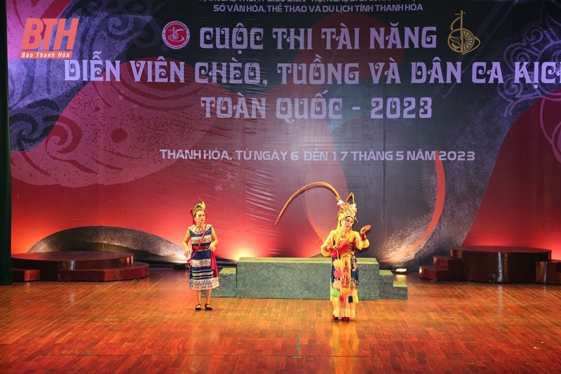 Khai mạc cuộc thi “Tài năng diễn viên Chèo, Tuồng và Dân ca kịch toàn quốc - 2023” tại tỉnh Thanh Hoá.