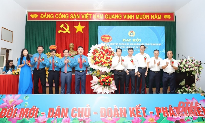 Đại hội Công đoàn Văn phòng UBND tỉnh Thanh Hóa nhiệm kỳ 2023-2028