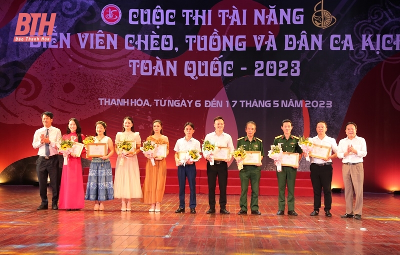 Cuộc thi “Tài năng diễn viên Chèo, Tuồng và Dân ca kịch toàn quốc - 2023” kết thúc tốt đẹp