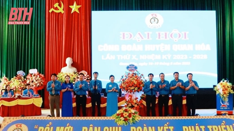 Đại hội Công đoàn huyện Quan Hóa lần thứ X