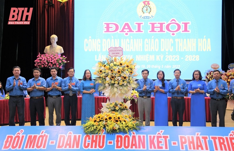 Đại hội Công đoàn ngành giáo dục Thanh Hóa lần thứ XXIV, nhiệm kỳ 2023-2028