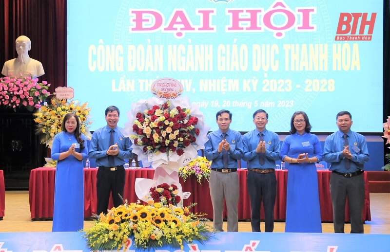 Đại hội Công đoàn ngành giáo dục Thanh Hóa lần thứ XXIV, nhiệm kỳ 2023-2028