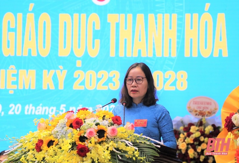 Đại hội Công đoàn ngành giáo dục Thanh Hóa lần thứ XXIV, nhiệm kỳ 2023-2028