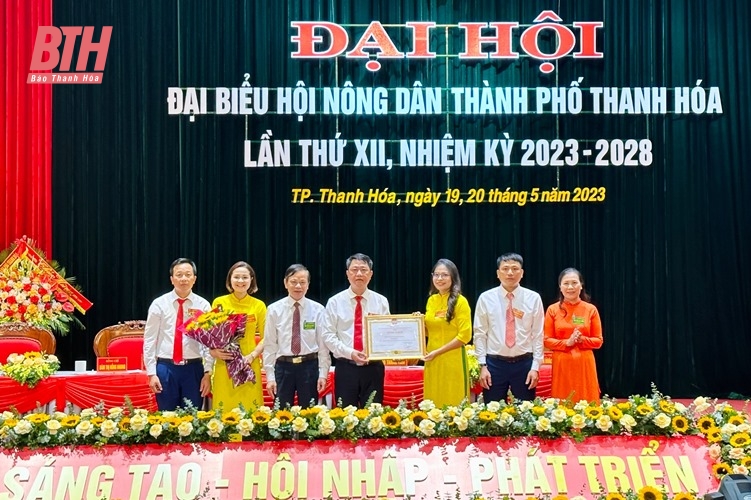 Đại hội đại biểu Hội Nông dân TP Thanh Hóa, nhiệm kỳ 2023-2028