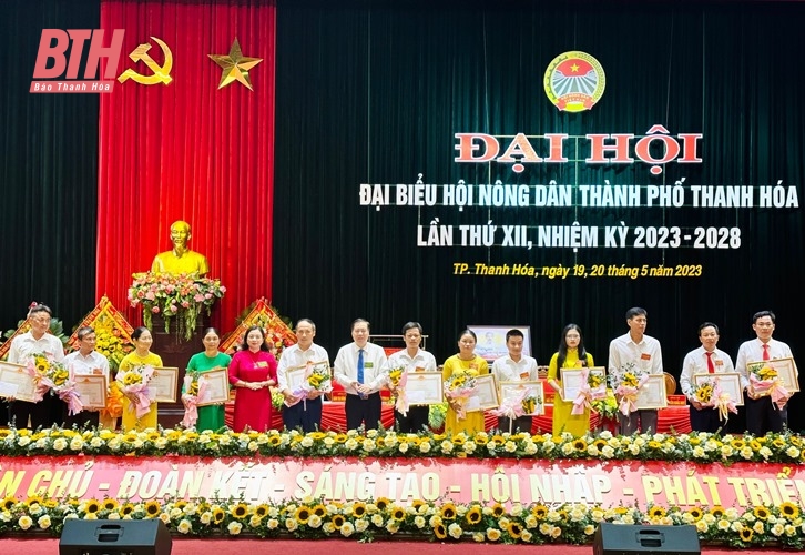 Đại hội đại biểu Hội Nông dân TP Thanh Hóa, nhiệm kỳ 2023-2028