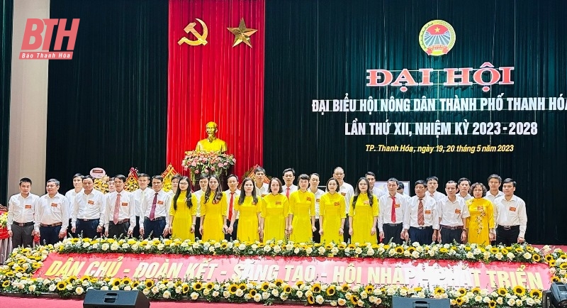 Đại hội đại biểu Hội Nông dân TP Thanh Hóa, nhiệm kỳ 2023-2028