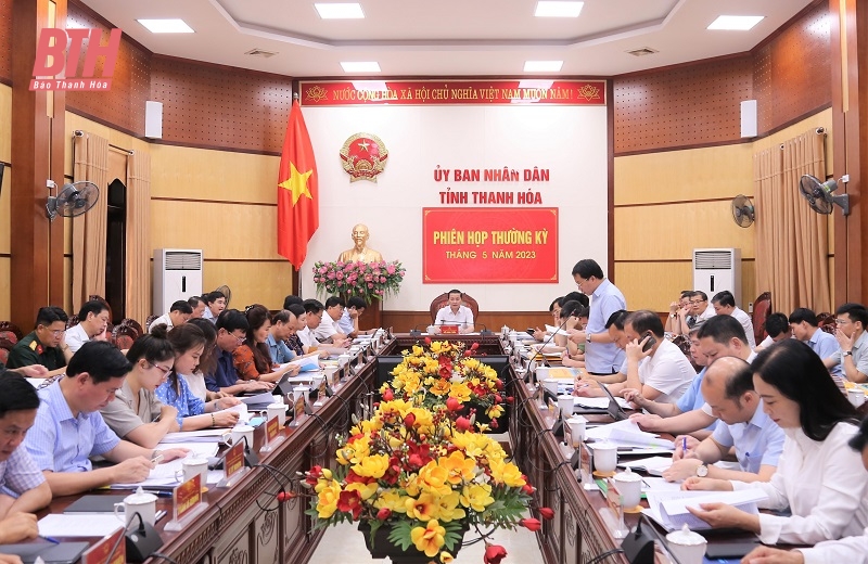 UBND tỉnh họp phiên thường kỳ tháng 5-2023: Quyết định các nhiệm vụ trọng tâm phát triển kinh tế - xã hội tháng 6 năm 2023 và một số nội dung quan trọng khác