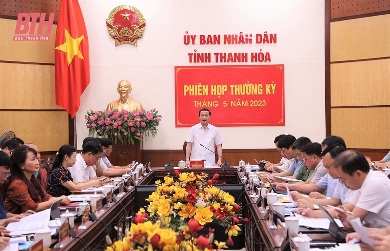 UBND tỉnh họp phiên thường kỳ tháng 5-2023: Quyết định các nhiệm vụ trọng tâm phát triển kinh tế - xã hội tháng 6 năm 2023 và một số nội dung quan trọng khác