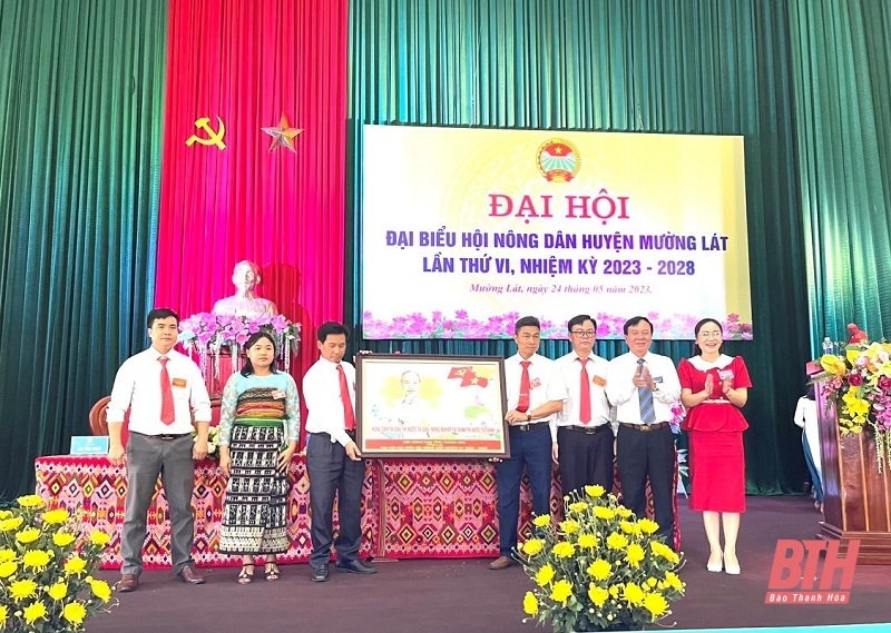 Đại hội đại biểu Hội Nông dân huyện Mường Lát nhiệm kỳ 2023-2028