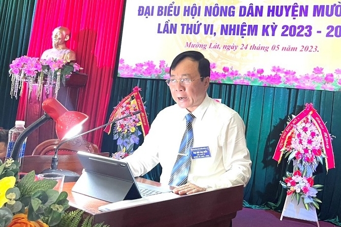 Đại hội đại biểu Hội Nông dân huyện Mường Lát nhiệm kỳ 2023-2028