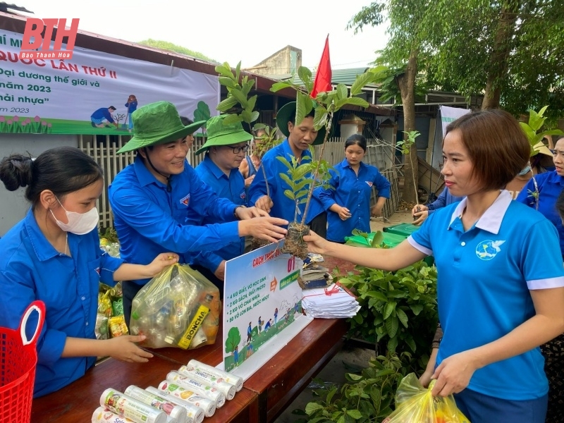 Lễ ra quân Chiến dịch Thanh niên Tình nguyện hè và Ngày Chủ nhật xanh năm 2023