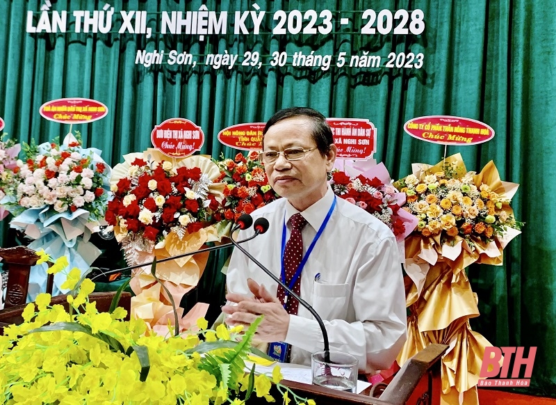 Đại hội đại biểu Hội Nông dân Thị xã Nghi Sơn nhiệm kỳ 2023-2028