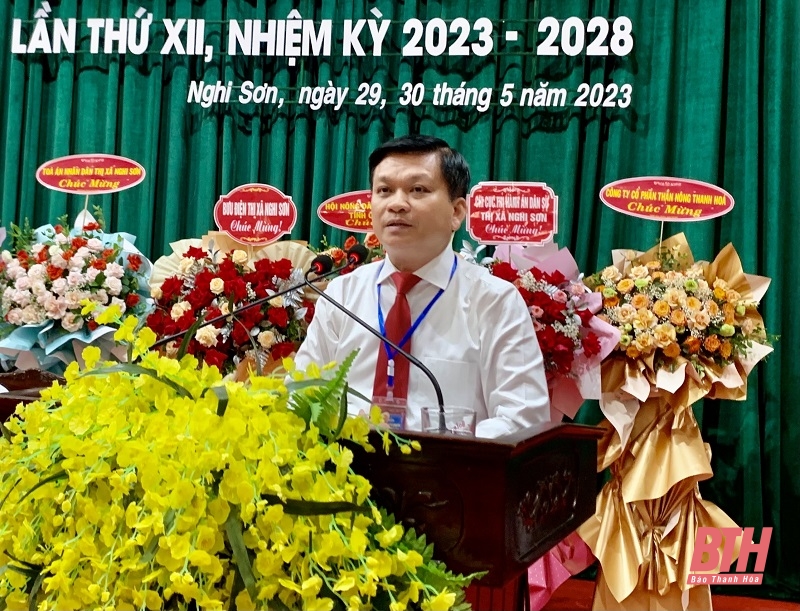 Đại hội đại biểu Hội Nông dân Thị xã Nghi Sơn nhiệm kỳ 2023-2028