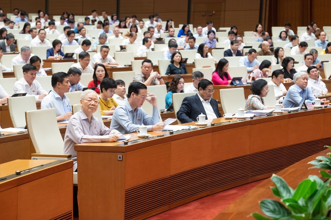 [Cập nhật]: Quốc hội chất vấn nhóm vấn đề thuộc lĩnh vực Lao động, Thương binh và Xã hội