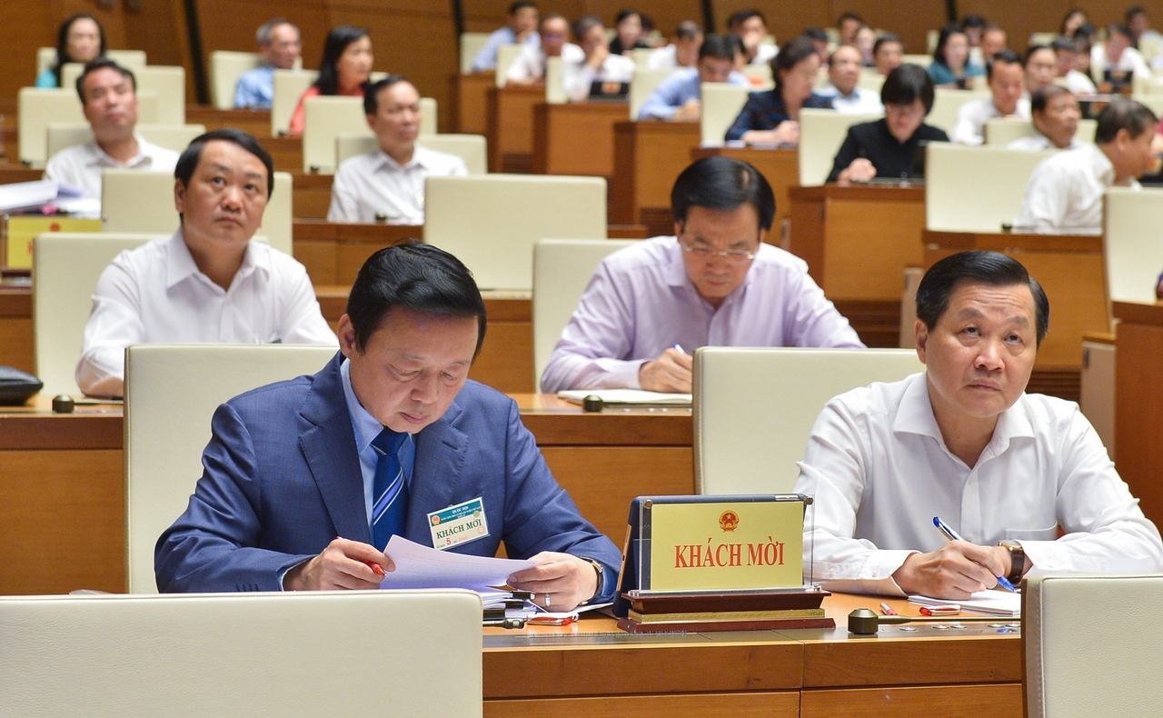 [Cập nhật]: Quốc hội chất vấn nhóm vấn đề thuộc lĩnh vực Lao động, Thương binh và Xã hội