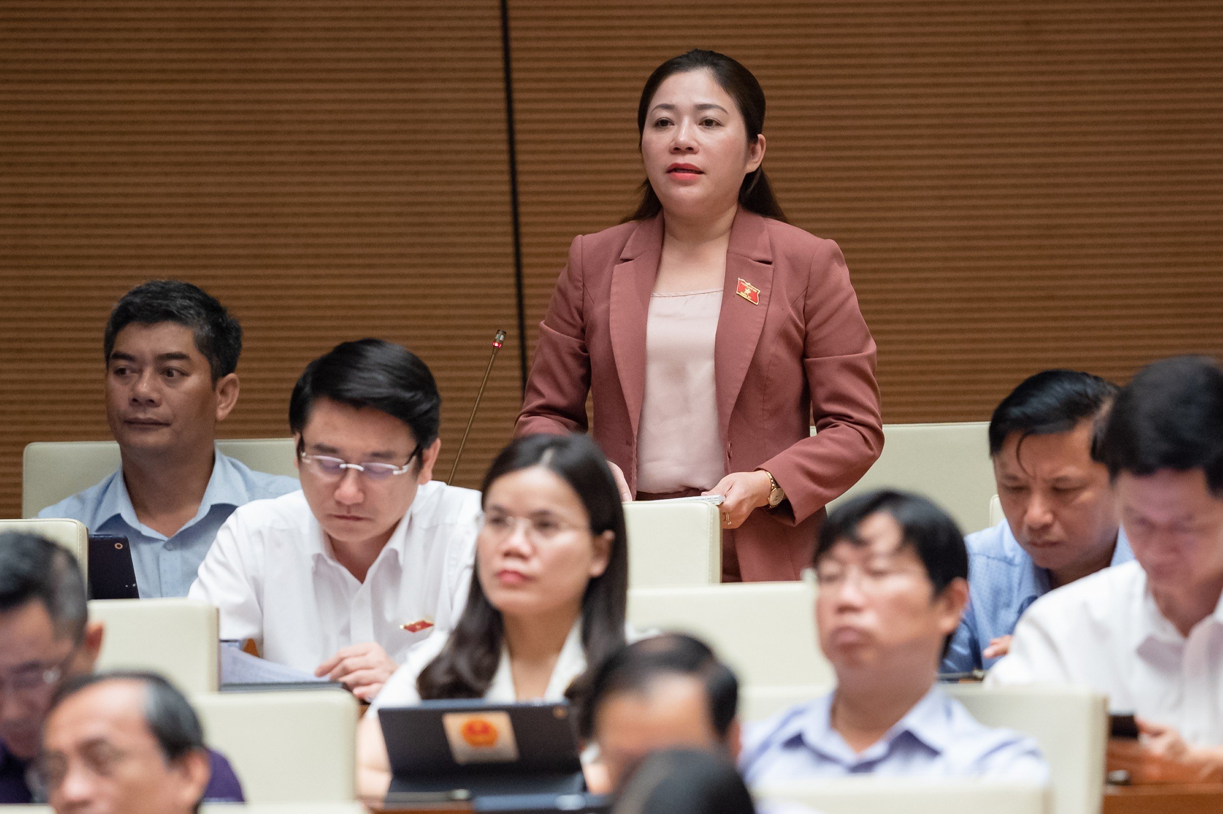 [Cập nhật]: Quốc hội chất vấn nhóm vấn đề thuộc lĩnh vực Lao động, Thương binh và Xã hội