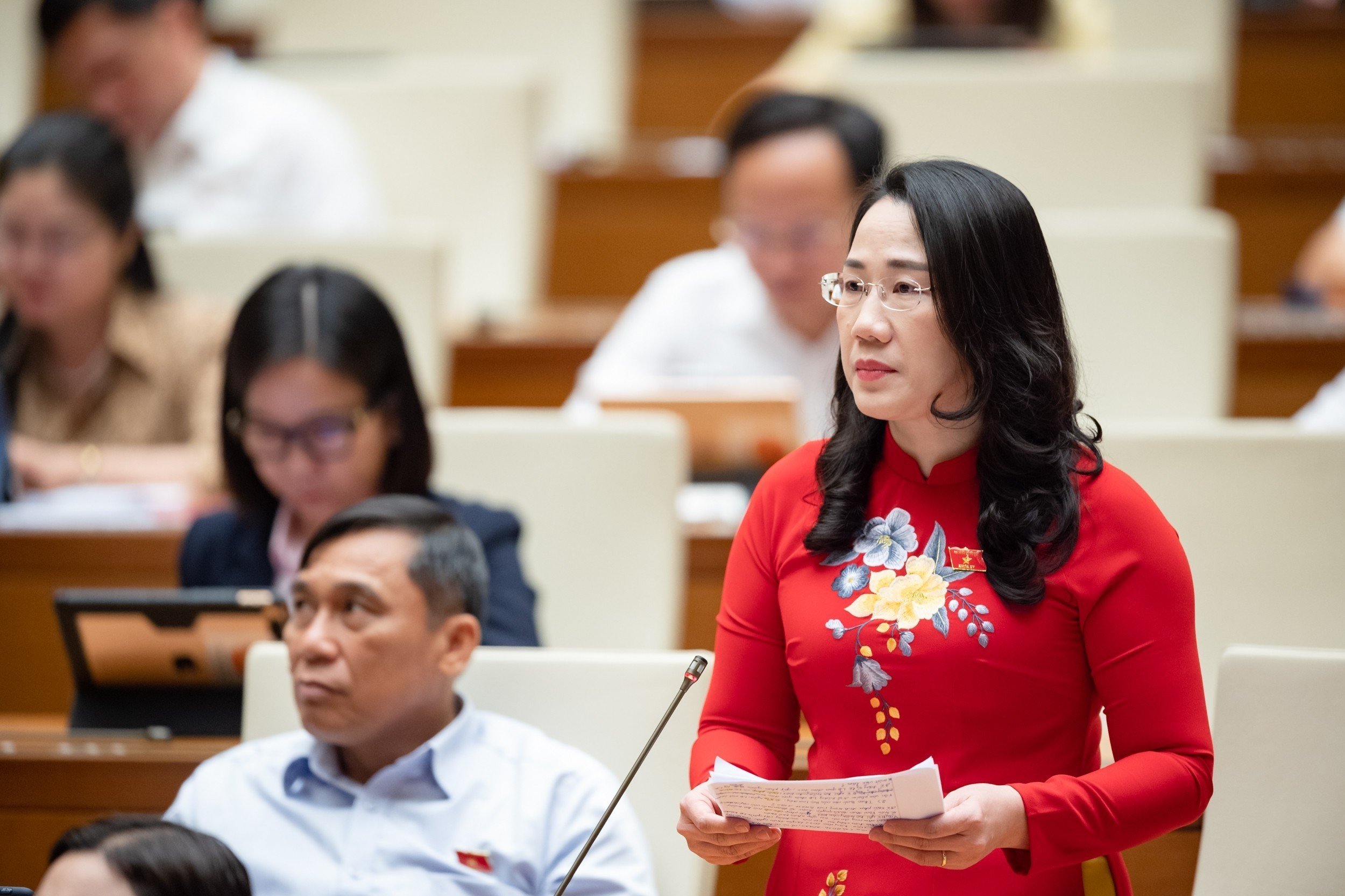 [Cập nhật]: Quốc hội chất vấn nhóm vấn đề thuộc lĩnh vực Lao động, Thương binh và Xã hội