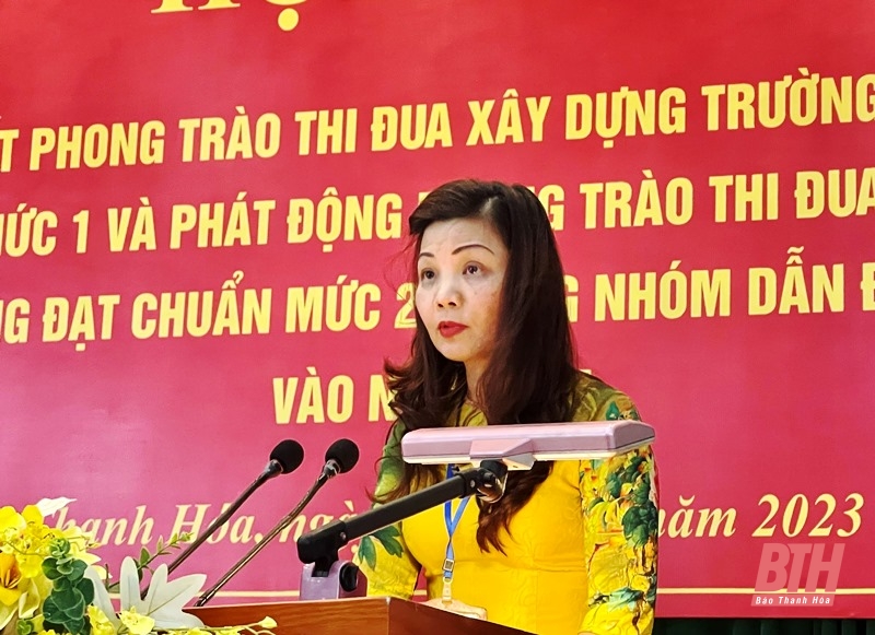 Phấn đấu xây dựng nhà trường đạt chuẩn mức 2 vào năm 2025