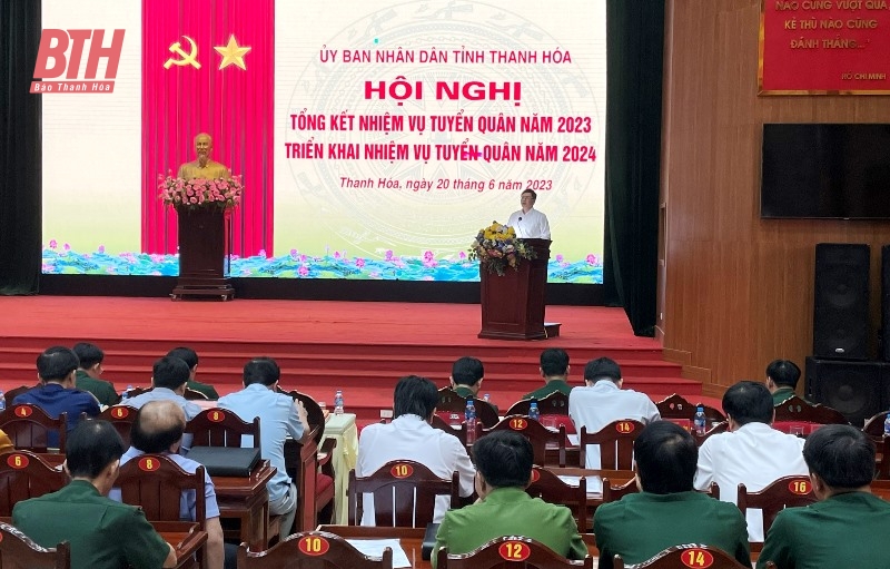 Năm 2023, tỉnh Thanh Hóa hoàn thành tốt nhiệm vụ tuyển quân