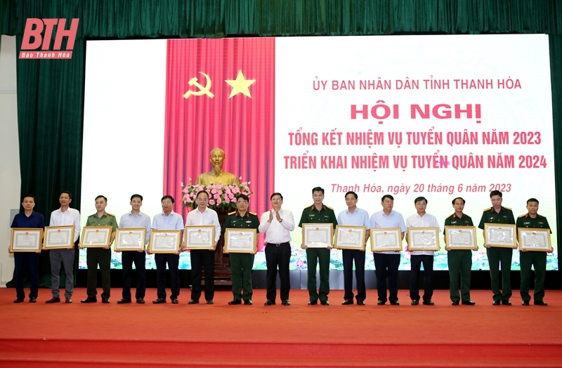 Năm 2023, tỉnh Thanh Hóa hoàn thành tốt nhiệm vụ tuyển quân