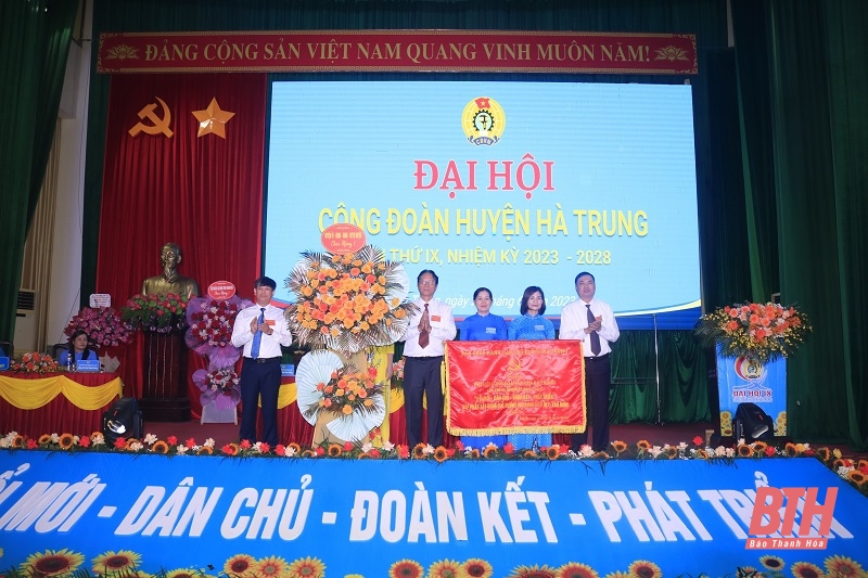 Đại hội Công đoàn huyện Hà Trung lần thứ IX nhiệm kỳ 2023-2028