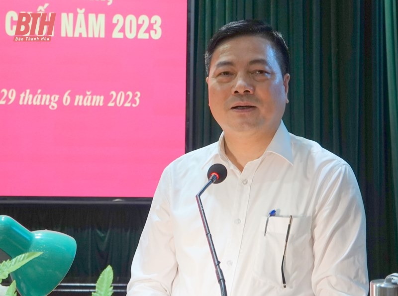 Như Thanh quyết tâm thực hiện thắng lợi các mục tiêu, nhiệm vụ 6 tháng cuối năm 2023