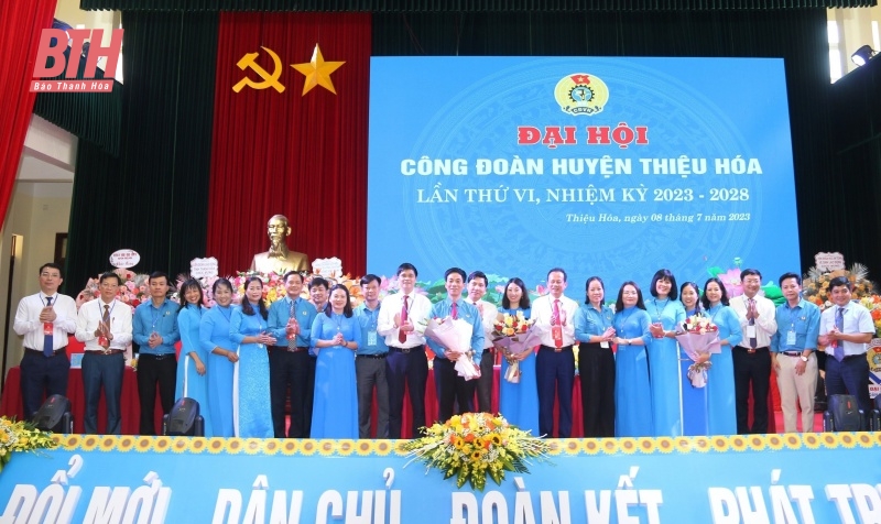 Đại hội Công đoàn huyện Thiệu Hoá lần thứ VI, nhiệm kỳ 2023 – 2028