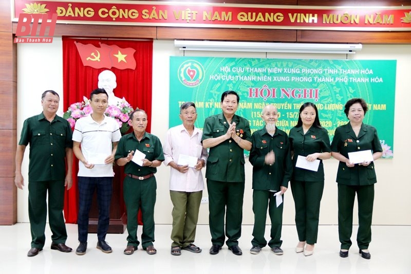 Hội Cựu Thanh niên xung phong TP Thanh Hóa sơ kết nửa nhiệm kỳ