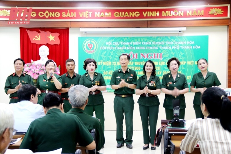 Hội Cựu Thanh niên xung phong TP Thanh Hóa sơ kết nửa nhiệm kỳ