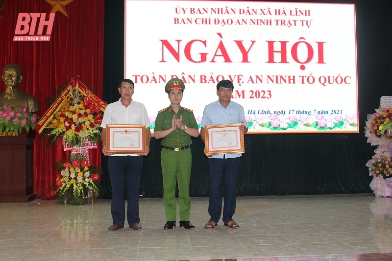 Phó Chủ tịch Thường trực UBND tỉnh Nguyễn Văn Thi dự “Ngày hội toàn dân bảo vệ an ninh Tổ quốc năm 2023” tại xã Hà Lĩnh