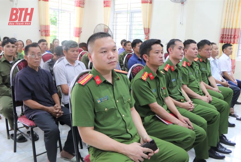 Phó Chủ tịch Thường trực UBND tỉnh Nguyễn Văn Thi dự “Ngày hội toàn dân bảo vệ an ninh Tổ quốc năm 2023” tại thị trấn Sơn Lư