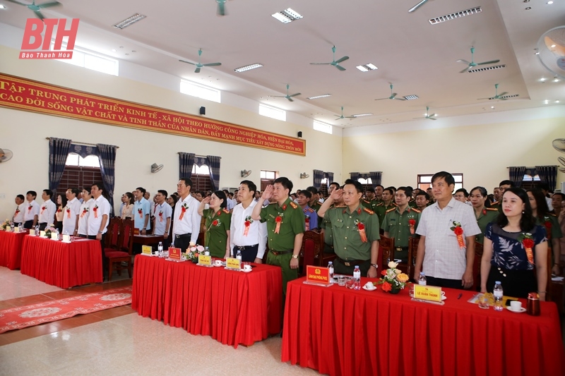 Phó Bí thư Tỉnh ủy Trịnh Tuấn Sinh chung vui “Ngày hội toàn dân bảo vệ an ninh Tổ quốc năm 2023” tại xã Định Tăng